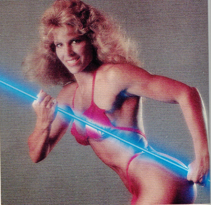 Candy Csencsits in a bikini