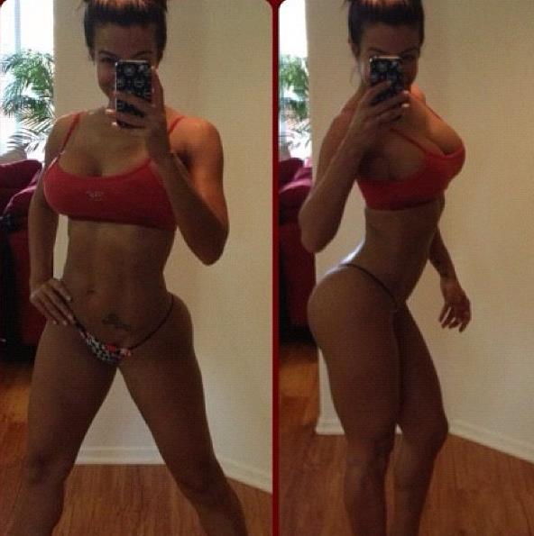 Vida Guerra in a bikini