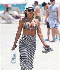 Vida Guerra in a bikini