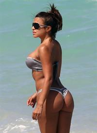 Vida Guerra in a bikini - ass