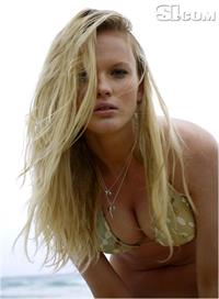 Anne Vyalitsyna in a bikini