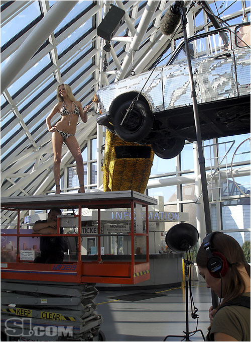 Anne Vyalitsyna in a bikini