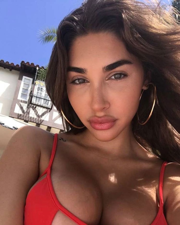 Chantel Jeffries in a bikini