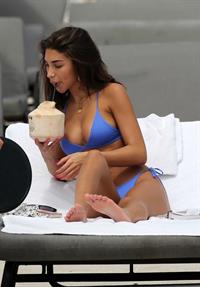 Chantel Jeffries in a bikini