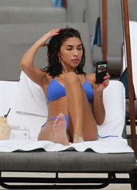 Chantel Jeffries in a bikini