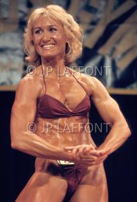 Claudia Wilbourn in a bikini