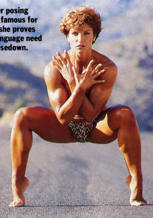 Marjo Selin in a bikini