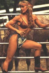 Cory Everson in a bikini