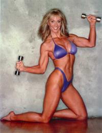 Cory Everson in a bikini