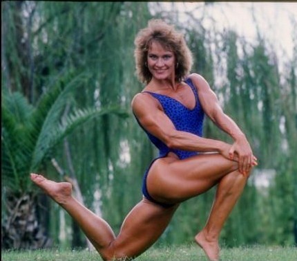 Cory Everson in a bikini