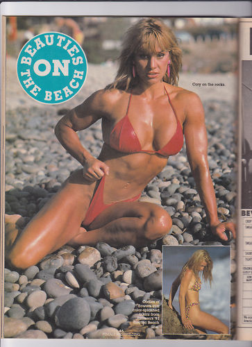 Cory Everson in a bikini