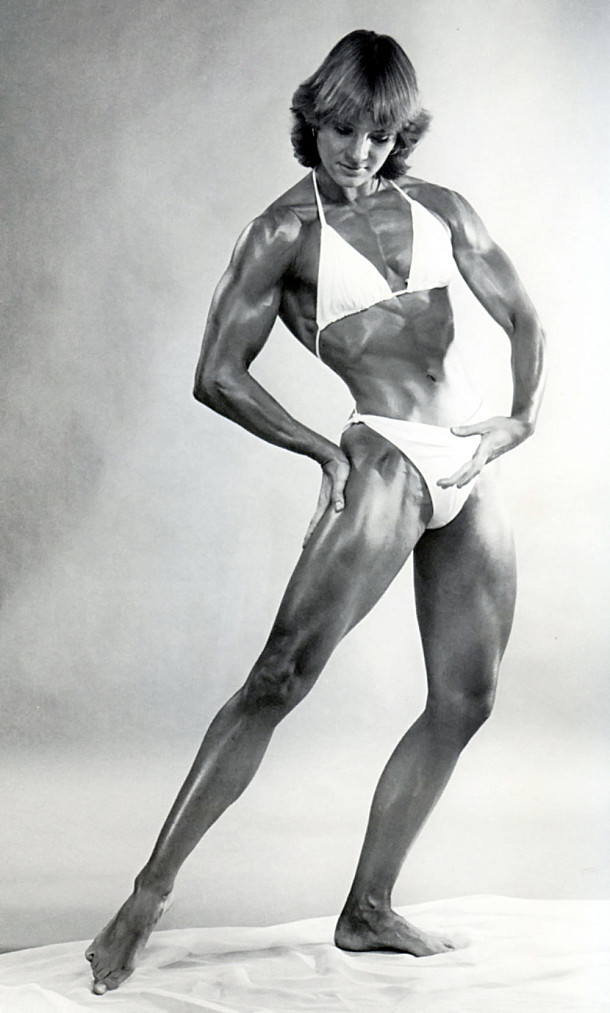 Cory Everson in a bikini