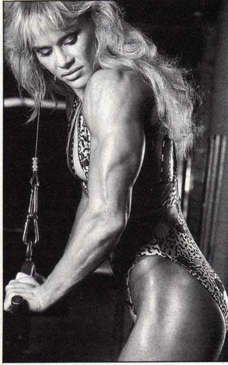 Cory Everson in a bikini