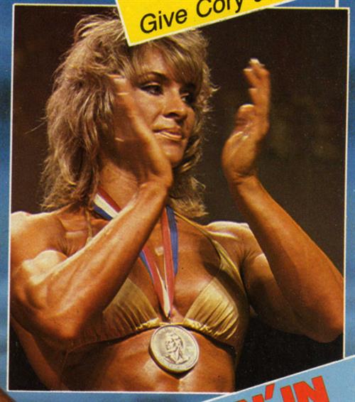 Cory Everson in a bikini