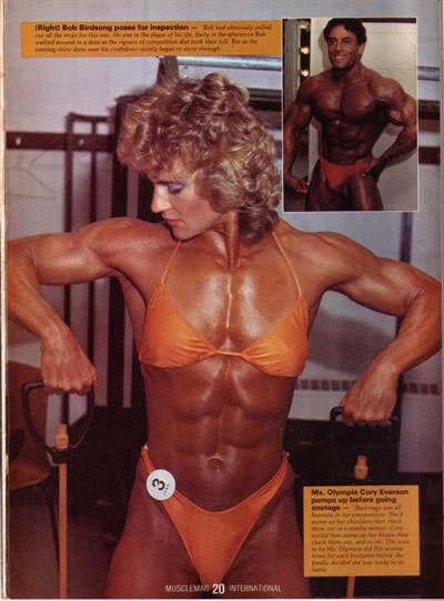 Cory Everson in a bikini