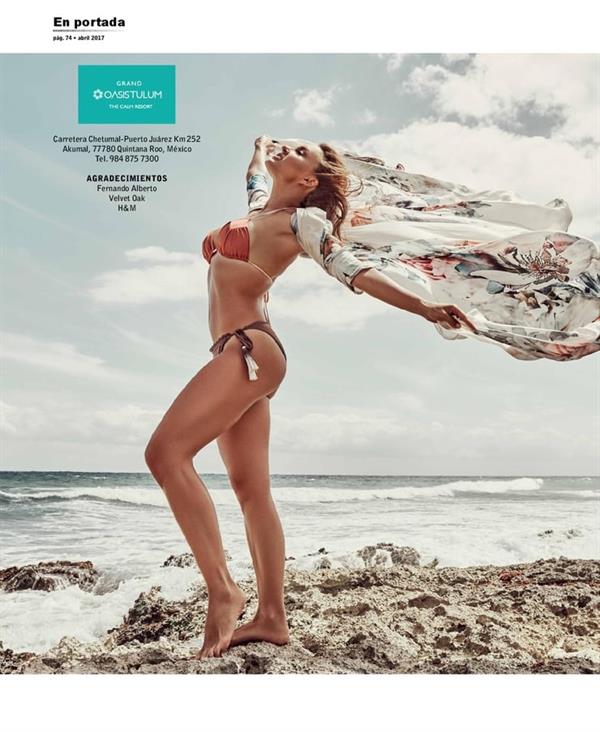 Angelique Boyer in a bikini