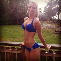 Maiken Skoie Brustad in a bikini