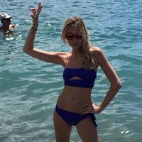 Snejana Onopka in a bikini