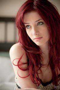 Susan Coffey in lingerie