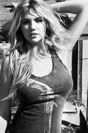 Kate Upton for Redemption Choppers' Spring-Summer 2013 campaign