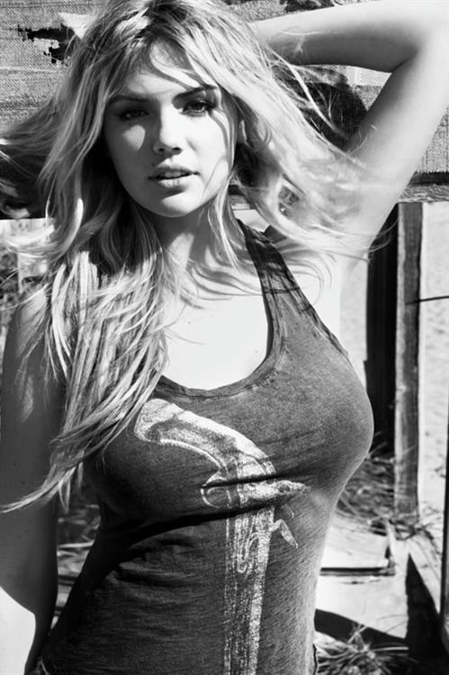 Kate Upton for Redemption Choppers' Spring-Summer 2013 campaign