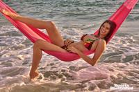 Robyn Lawley in a bikini