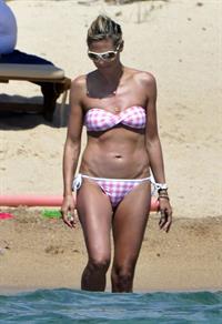 Heidi Klum in a bikini