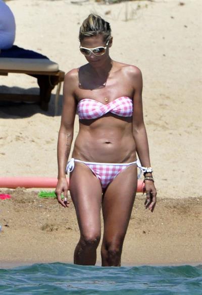 Heidi Klum in a bikini