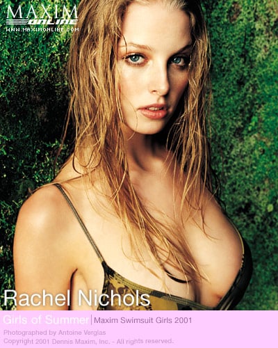 Rachel Nichols in lingerie