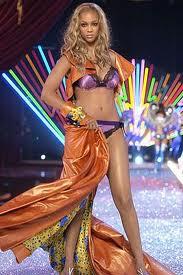 Tyra Banks in lingerie