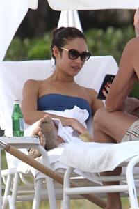Olga Kurylenko in a bikini
