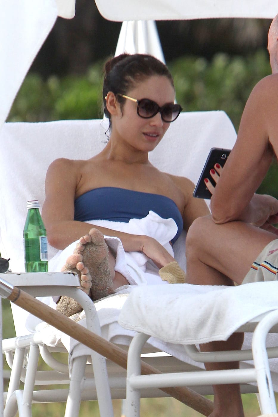 Olga Kurylenko in a bikini