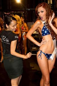 Alyssa Campanella in a bikini