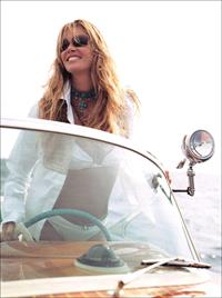 Elle MacPherson in a bikini