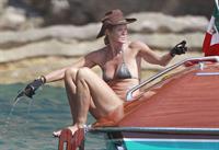 Elle MacPherson in a bikini