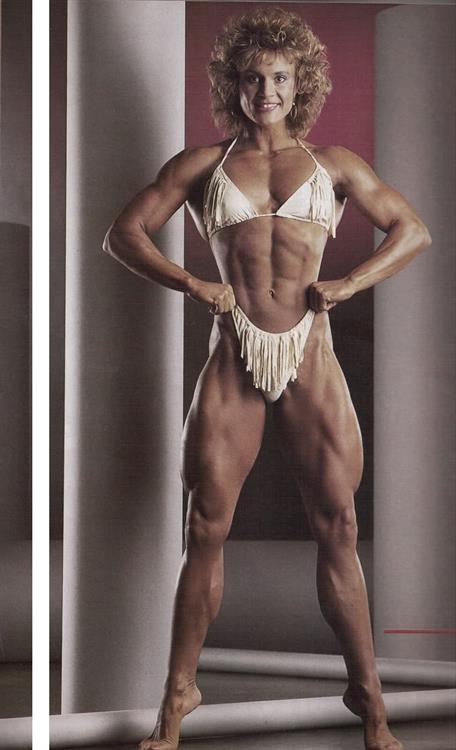 Cory Everson in a bikini