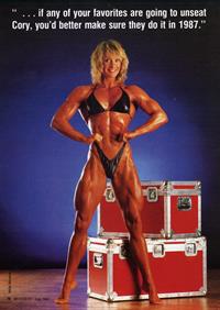 Cory Everson in a bikini