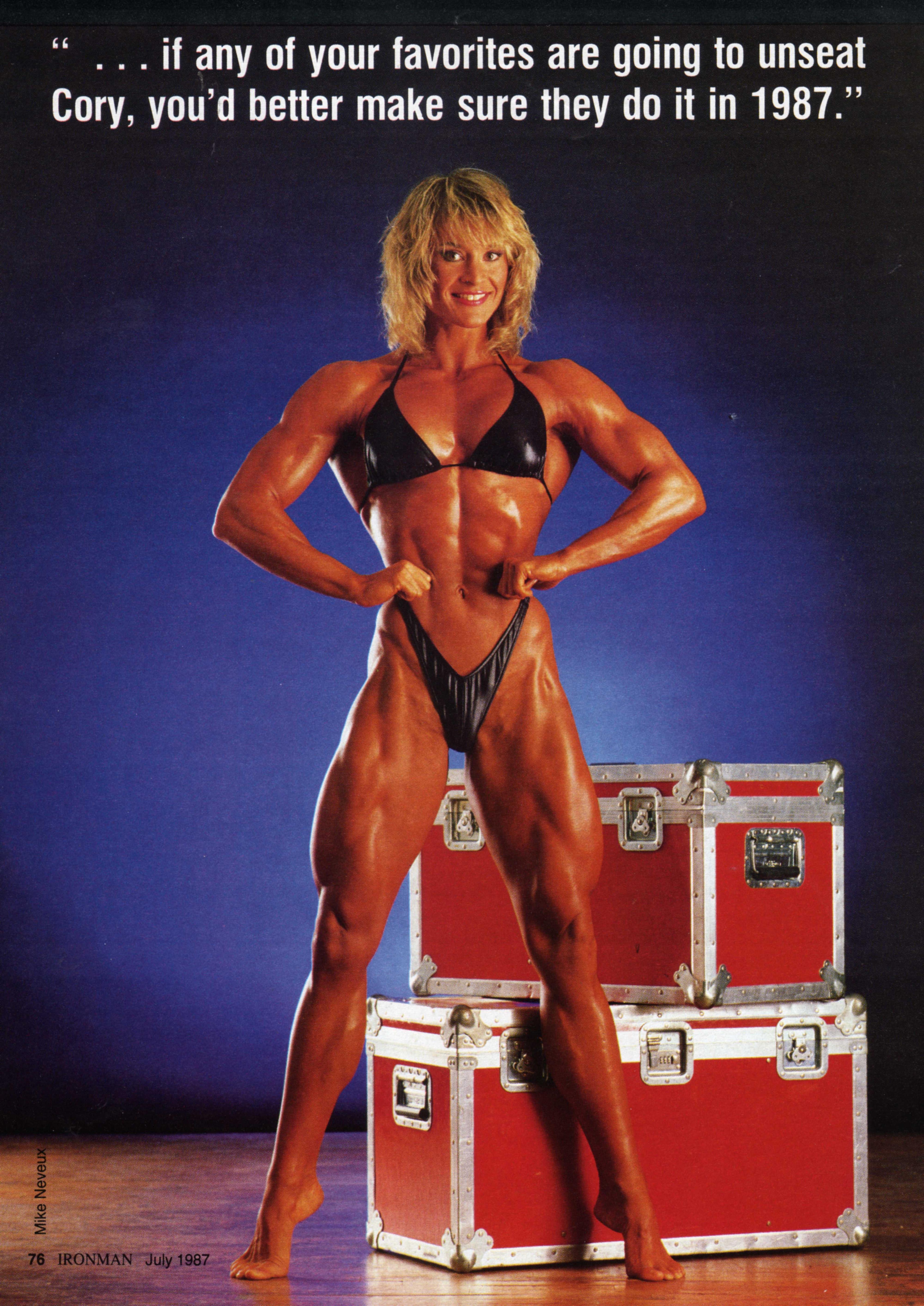 Cory Everson in a bikini