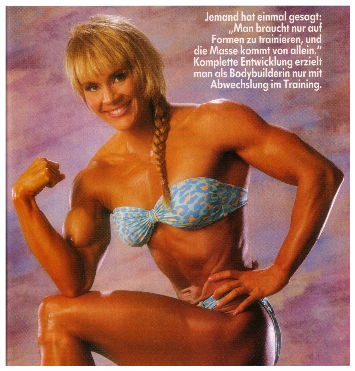 Cory Everson in a bikini