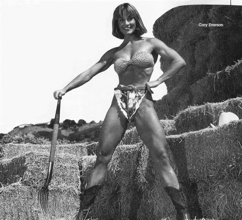 Cory Everson in a bikini