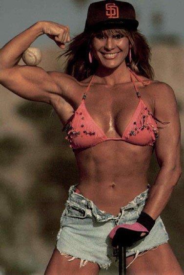 Cory Everson in a bikini