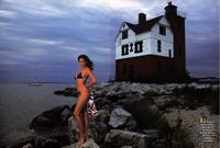 Stacey Williams in a bikini