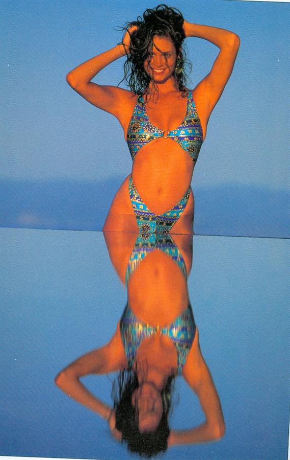 Stacey Williams in a bikini