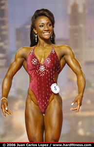 Tanji Johnson in a bikini