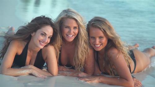 Christie Brinkley in a bikini