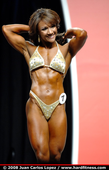 Tanji Johnson in a bikini