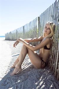 Allison Holton in a bikini