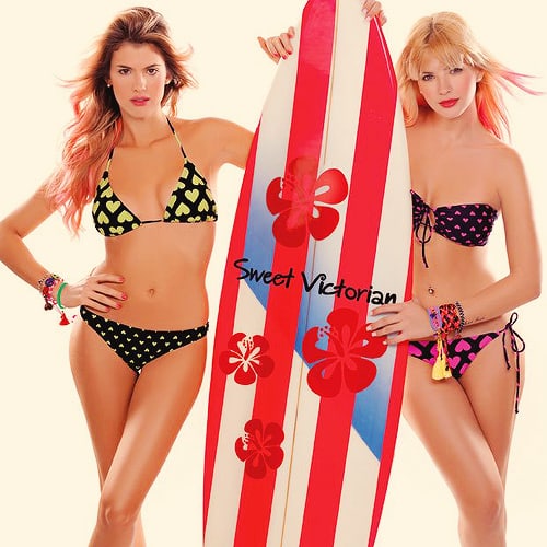 María Eugenia Suárez in a bikini