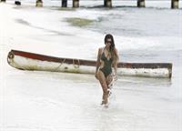 María Eugenia Suárez in a bikini