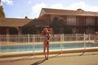 Tiah Eckhardt in a bikini